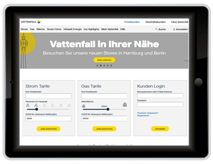 Gewerbestrom Vattenfall