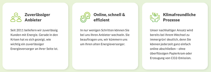 immergrün Service